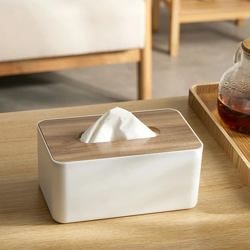 Tissue Box Napkin Holder Case Paper Box Container