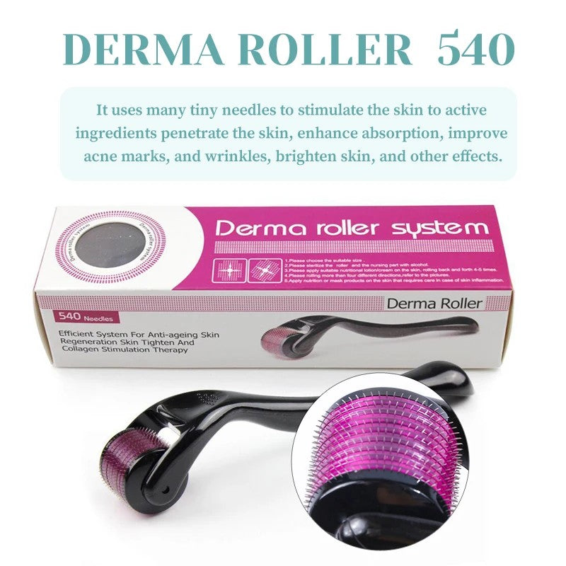Micro Needling 540 Roller Derma Roller