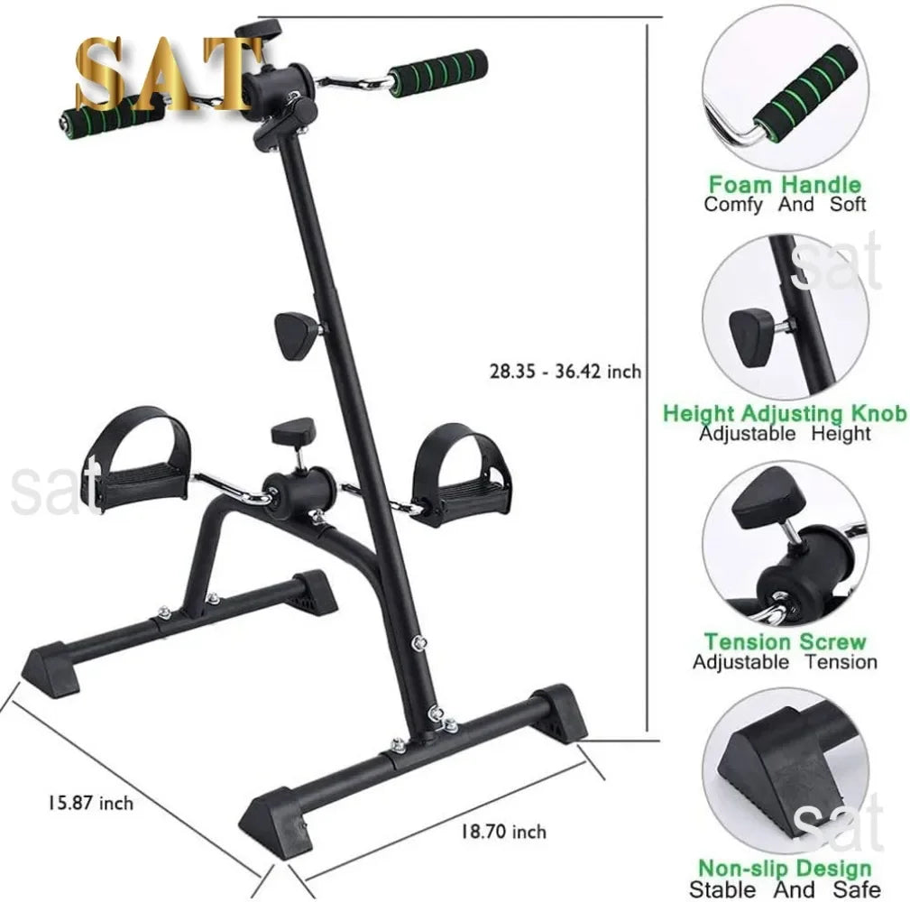 Pedal Exerciser Bike Hand Arm Leg And Knee Peddler Adjustable