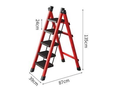 Ladder Folding Retractable Stairs Can Be Climbed Multi-functional Herringbone Ladder