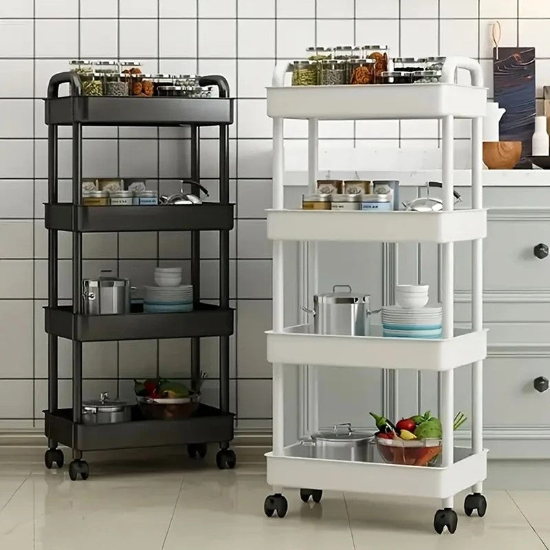 5 layer Household Rolling Small Cart Storage Rack