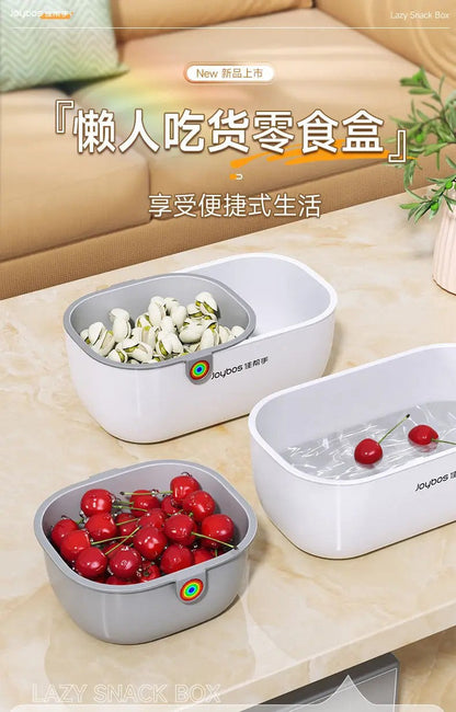 Multifunction Snack Organizer Bowl – Perfect for Nuts & Seeds