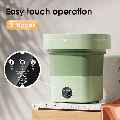 Folding Portable Mini Washing Machine | 11 Litre Huge Capacity