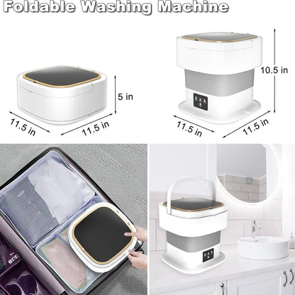 Portable Washing Machine, 10L Washer and Dryer