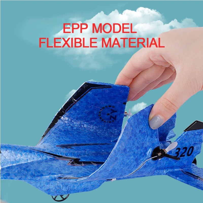Glider RC Ariplane P320 Fixed Wing Fighter Aircra Hand Throwing Foam