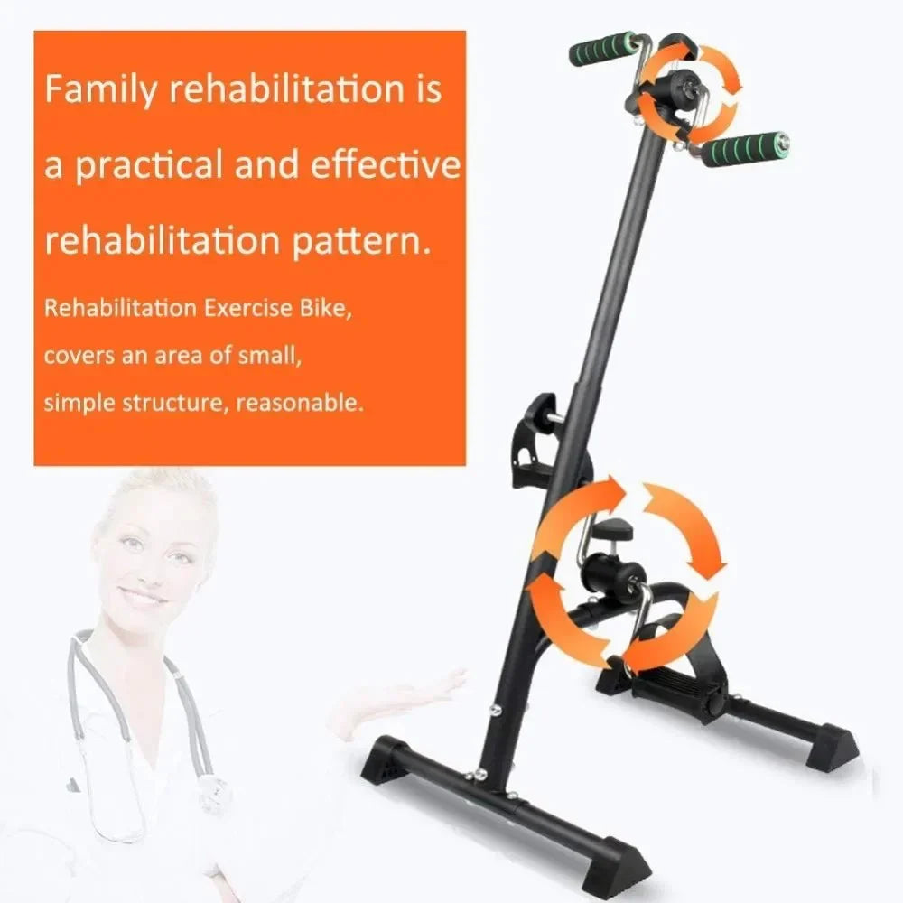 Pedal Exerciser Bike Hand Arm Leg And Knee Peddler Adjustable