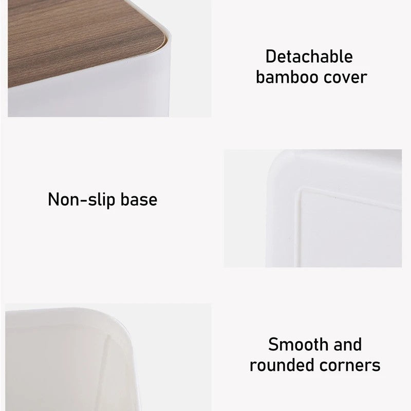 Tissue Box Napkin Holder Case Paper Box Container