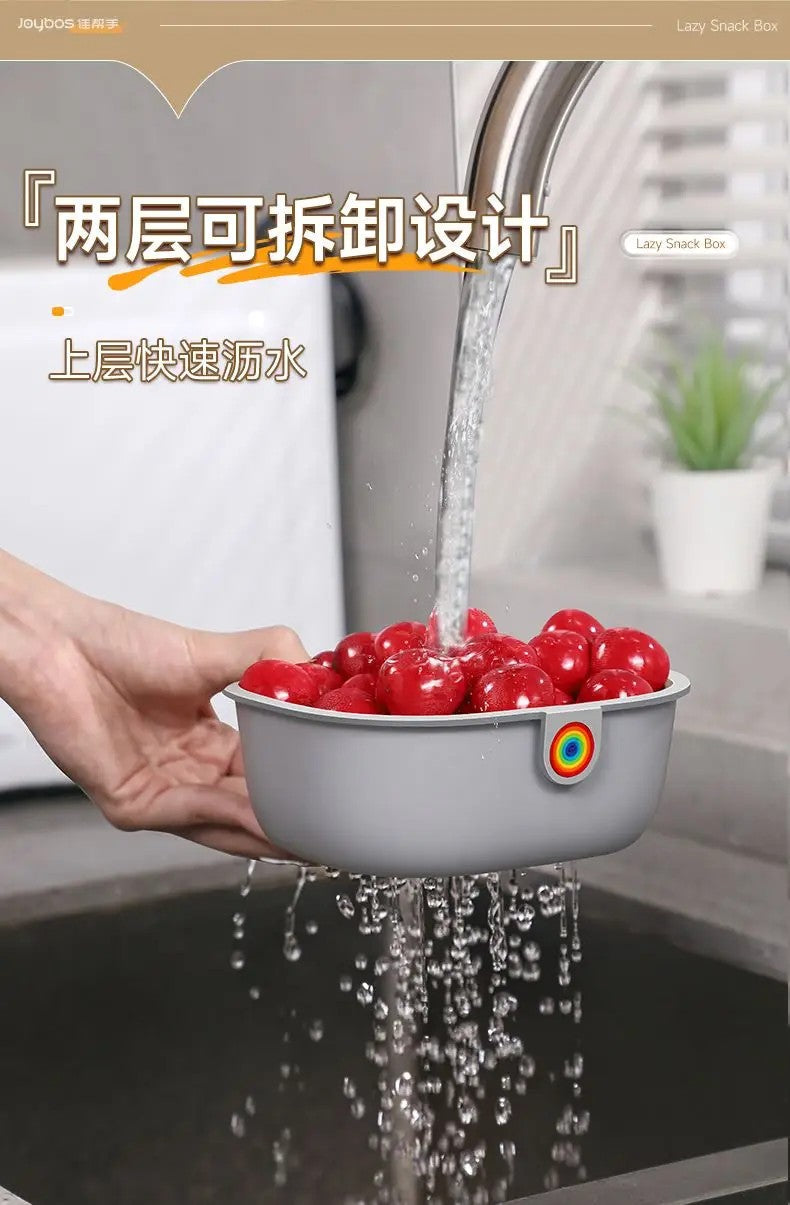 Multifunction Snack Organizer Bowl – Perfect for Nuts & Seeds