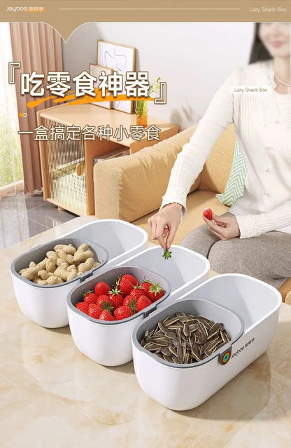 Multifunction Snack Organizer Bowl – Perfect for Nuts & Seeds